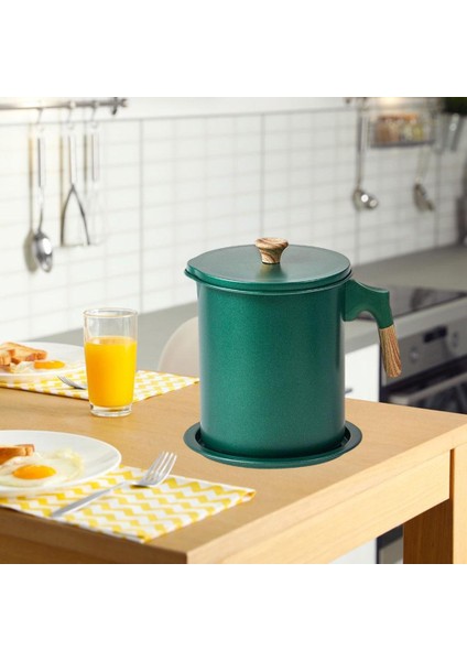 Süzgeçli Yağdanlık Ayırıcı Ahşıl I Kabı 1.4l Yeşil (Yurt Dışından)