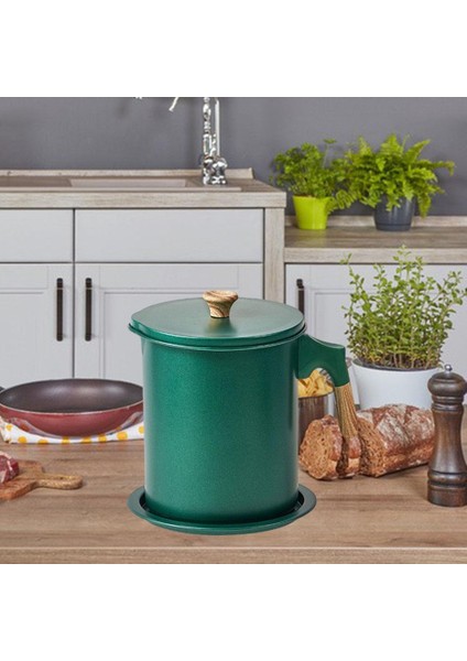 Süzgeçli Yağdanlık Ayırıcı Ahşıl I Kabı 1.4l Yeşil (Yurt Dışından)