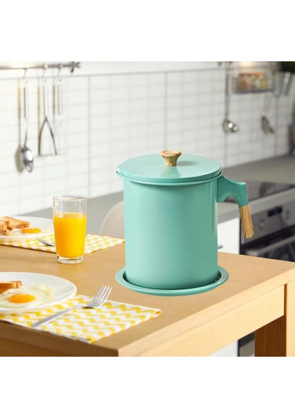 Süzgeçli Yağdanlık Ayırıcı Ahşıl I Kabı 1.7l Yeşil (Yurt Dışından)