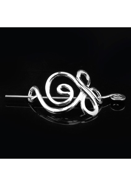 No.7 Boyutu Viking Saç Haireltics Knot Taç Runes Saç Klipleri Sopa Slayt Iskandinav Mitolojisinde Saç Takı Kadın Saç Süsleri (Yurt Dışından)