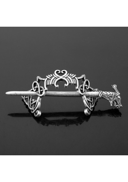 No.7 Boyutu Viking Saç Haireltics Knot Taç Runes Saç Klipleri Sopa Slayt Iskandinav Mitolojisinde Saç Takı Kadın Saç Süsleri (Yurt Dışından) modelleri