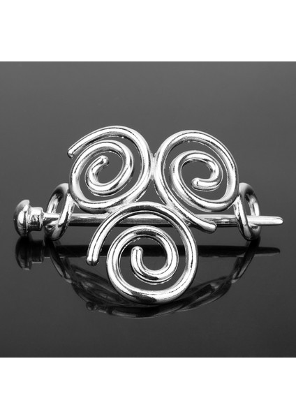 No.2 Boyutu Viking Saç Haireltics Knot Taç Runes Saç Klipleri Sopa Slayt Iskandinav Mitolojisinde Saç Takı Kadın Saç Süsleri (Yurt Dışından)