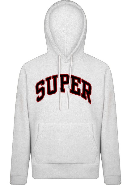 Kapüşonlu Erkek Polar Sweatshirt SPF101232320717