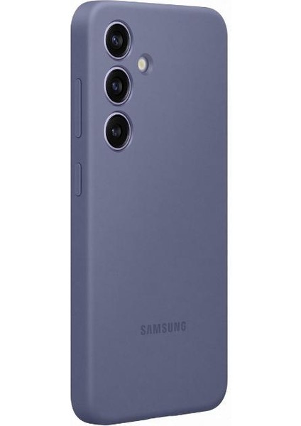 Galaxy S24 Silikon Kılıf - Eflatun modelleri