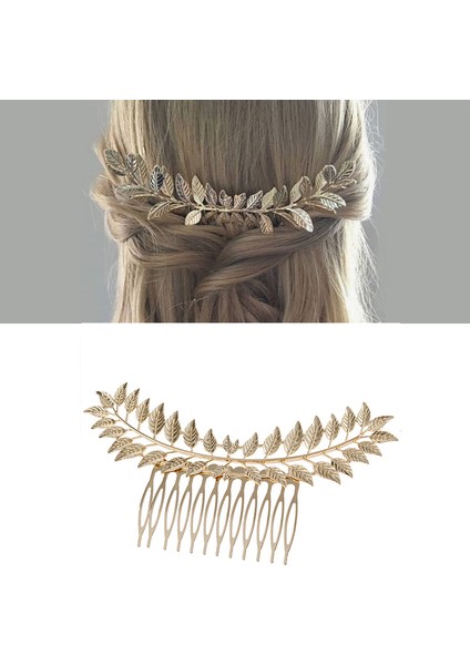 No.3 Boyutu Moda Saç Tokası Boho Düzensiz Saç Aksesuarları Altın Rengi Şekilli Topuz Tutucu Kafes Saç Kadınlar Için Hairwear Takı H040 (Yurt Dışından)