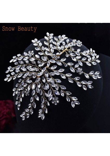 DZ042-S A422 Rhinestone Düğün Saç Bandı Saç Aksesuarları Kristal Gelin Şapkalar Parti Gelin Tiaras Başlığı Gelin Takı Için (Yurt Dışından) fırsatları