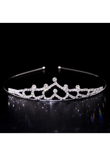 HG1013 Nefis Prenses Kristal Tiara Taç Çocuk Kız Aşk Gelin Balo Düğün Parti Aksesuarları Takı Hediyeler Yeni (Yurt Dışından) modelleri