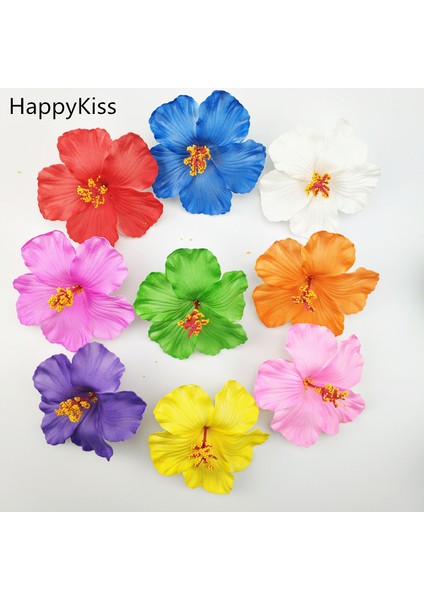 Beyaz Stil Kırmızı Sıcak Hula Kızlar Köpük Hawaii Çiçeği Hibiscus Gelin Saç Tokası 9 cm Frangipani Çiçek Takı Tokalarım Şapkalar Saç (Yurt Dışından) fırsatları