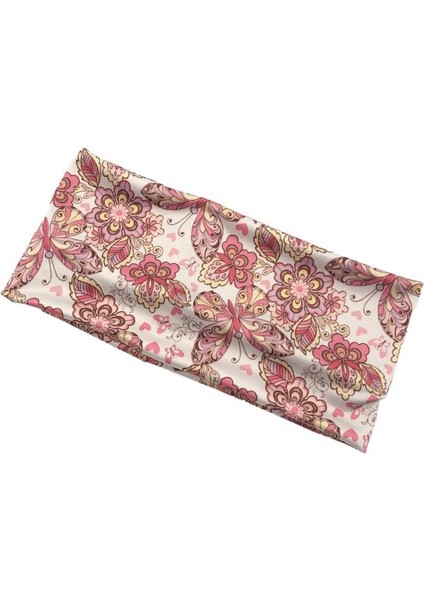 No.15 Boyutu Bohem Kafa Bandı Hippi Elastik Bandana Golf Sopası Kılıfı Wrap Erkekler ve Kadınlar Için Gökkuşağı Psychedelic Çiçek Desen 60's 70's Retro Boho (Yurt Dışından)
