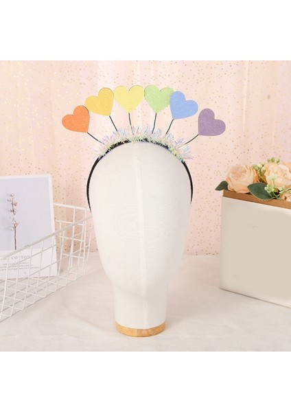 6EE412186-1 Prenses Kız Cadılar Bayramı Partisi Taç Bandı Glitter Toz Ay Yıldız Takılar Metal Alaşım Saç Çember Doğum Günü Tiara Başlığı Hediye (Yurt Dışından) fırsatları