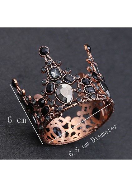 Gümüş Gelin Düğün Tiaras Kristal Küçük Taç Brithday Pasta Pişirme Dekoratif Kafa Takı Çocuk Küçük Diadem Saç Aksesuarları (Yurt Dışından) modelleri