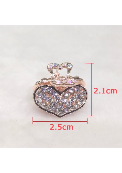 No.2 Boyutu Aınameısı Moda Kız Saç Pençe Hairrystal Saç Aksesuarları Kadın Yaprak Kelebek Kalp Şeklinde Yengeç Pençeleri Saç Takı (Yurt Dışından) modelleri