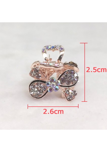 No.2 Boyutu Aınameısı Moda Kız Saç Pençe Hairrystal Saç Aksesuarları Kadın Yaprak Kelebek Kalp Şeklinde Yengeç Pençeleri Saç Takı (Yurt Dışından) fırsatları