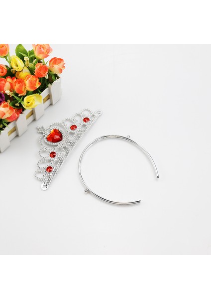 No.3 Boyutu Sıcak Saleece Li Moda Kız Prenses Taç Hairbands Aşk Kalp Sihirli Değnek Sevimli Saç Aksesuarı Çocuklar Noel Hediyesi (Yurt Dışından)