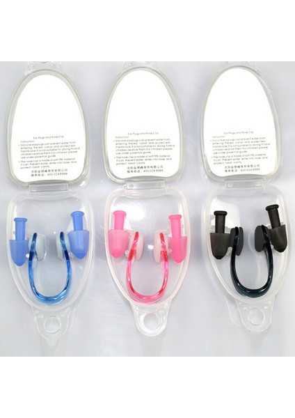 Pembe Tarzı Yüzme Iç Burun Kulak Tıkaçları Silikon Klipsler Burun Iç Klipsi Su Geçirmez Kulak Tıkaçları Yumuşak Kulak Klipsi Spor Dalış Sualtı Aletleri (Yurt Dışından) fırsatları