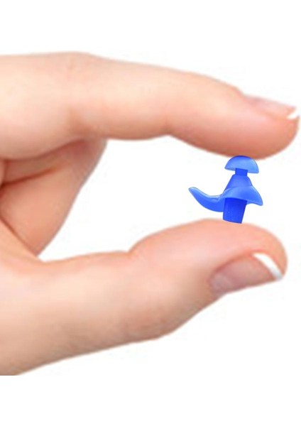 Mavi Stil Dayanıklı Kulak Tıkaçları Klasik Hassas Doku 1 Çift Su Geçirmez Yumuşak Kulak Tıkaçları Silikon Taşınabilir Kulak Tıkaçları Yüzme Aksesuarları (Yurt Dışından) indirimleri