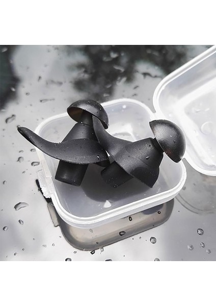 Pembe Tarzı 1 Çift Kulak Tıkacı Toz Geçirmez Su Geçirmez Yüzme Kulak Tıkaçları Yumuşak Çevre Silikon Kulak Tıkaçları Yüzme Dalış Su Sporları Aksesuarları (Yurt Dışından)