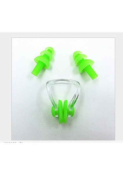 Yeşil Stil 1 Çift Su Geçirmez Yüzme Silikon Yetişkin Yüzücüler Için Yüzmek Kulak Tıkacı Çocuklar Dalış Yumuşak Anti-Gürültü Kulak Tıkacı (Yurt Dışından)