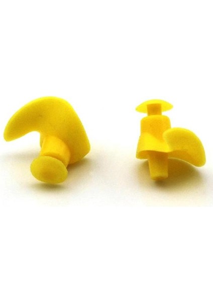 Sarı Stil 1 Çift Yumuşak Su Geçirmez Yüzme Kulak Tıkaçları Profesyonel Silikon Yüzmek Kulaklıklar Yetişkin Yüzücüler Çocuk Dalış Gürültü Önleyici Kulak Tıkaçları (Yurt Dışından)