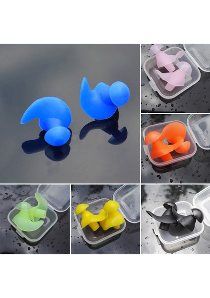 Sarı Stil 1 Pair Su Geçirmez Kulak Tıkaçları Yüzme Silikon Kulaklıklar Dalış Yetişkin Çocuklar Kulak Koruyucusu Su Sporları Yüzme Anti-Gürültü Parçaları (Yurt Dışından) fırsatları