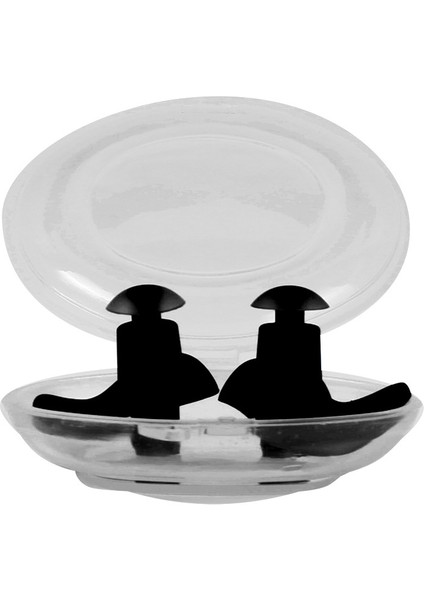 2 Çift Siyah Earplugs Stili 1 Çift Yüzme Kulak Tıkaçları Yüzme Duş Sörf Su Sporları Için Profesyonel Su Geçirmez Yeniden Kullanılabilir Silikon Kulak Tıkaçları (Yurt Dışından)