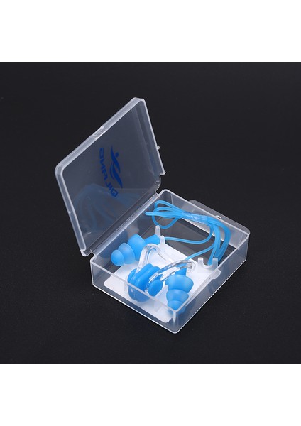 Yb Tarzı Yumuşak Silikon Yüzme Seti Su Geçirmez Burun Klipsi + Kulak Tıkacı Kulak Tıkacı 6 Renk (Yurt Dışından)