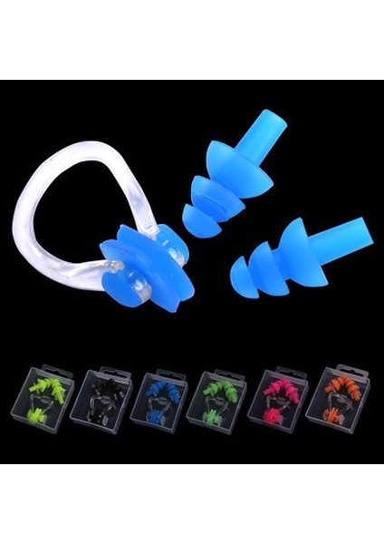 H Tarzı Unisex Burun Klipsi Kulak Tıkaçları Su Geçirmez Yüzme Burun Klipsi Yumuşak Silikon Kulak Tıkaçları Seti Sörf Dalış Yüzme Havuzu Aksesuarları (Yurt Dışından) fiyatları