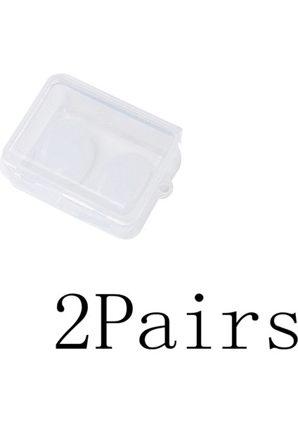 2 Çift Beyaz Stil Çift Yumuşak Kulak Tıkaçları Çevresel Silikon Çamur Su Geçirmez Toz Geçirmez Kulak Tıkaçları Dalış Su Sporları Yüzme Aksesuarları (Yurt Dışından) fiyatları