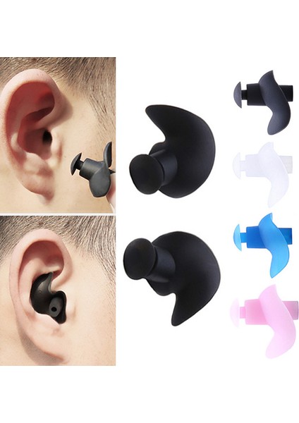 B Tarzı 1 Çift Yumuşak Kulak Tıkaçları Çevresel Silikon Su Geçirmez Toz Geçirmez Kulak Tıkaçları Dalış Su Sporları Yüzme Aksesuarları (Yurt Dışından) indirimleri
