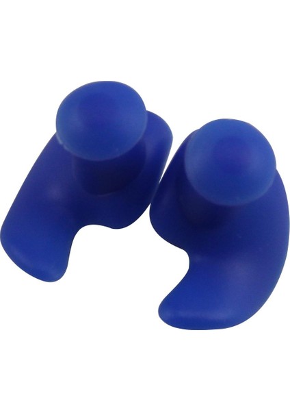 Mavi Stil Dayanıklı Kulak Tıkaçları Klasik Hassas Doku 1 Çift Su Geçirmez Yumuşak Kulak Tıkaçları Silikon Taşınabilir Kulak Tıkaçları Yüzme Aksesuarları (Yurt Dışından)