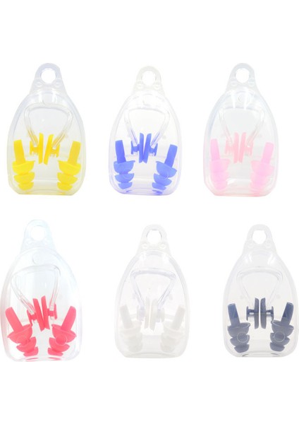 Sarı Stil Yumuşak Yüzme Kulak Tıkaçları Burun Klipsi Kılıf Koruyucu Su Korumasını Önler Kulak Tıkacı Su Geçirmez Yumuşak Silikon Yüzmek Dalış Malzemeleri (Yurt Dışından) fırsatları