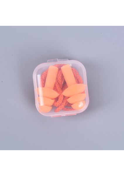 Veya Stil 1 Adet Kutulu Konfor Kulak Tıkaçları Gürültü Azaltma Silikon Yumuşak Kulak Tıkaçları Pvc Halatlı Kulak Tıkaçları Yüzme Uyku Için Koruyucu (Yurt Dışından)