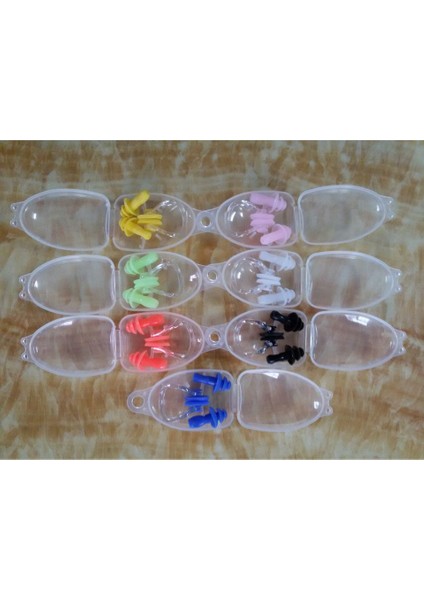 Siyah Stil Yüksek Li Suya Dayanıklı Silikon Yüzme Kulak Tıkaçları Burun Klipsi Seti Kutusu Sörf Dalış ve Öğrenme Yüzme Için Paketlenmiş Kulak Tıkacı 06 (Yurt Dışından) indirimleri