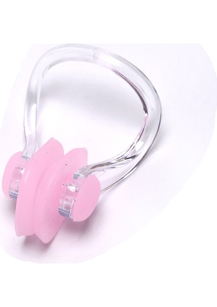 Pembe Tarzı 1 Adet Dayanıklı Kaymaz Yumuşak Silikon Çelik Tel Burun Klipsi Erkekler Kadınlar Için Çocuk Yaz Yüzme Dalış Ekipmanları (Yurt Dışından)