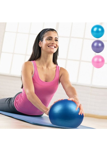 Pembe Tarzı Pvc Küçük Cep 25CM Pilates Yoga Denge Topu Ev Gym Fitness Vücut Geliştirme Pelota Pilates Equilibrio Fitball (Yurt Dışından) fiyatları