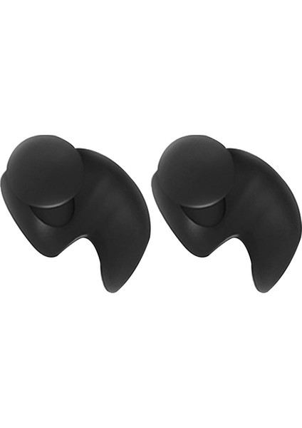 Siyah Stil Et Silikon Yüzme Kulak Tıkaçları Duş Banyo Plaj Su Geçirmez Koruyucu Yumuşak Kulak Tıkaçları Su Sporları Yüzme Aksesuarları (Yurt Dışından)