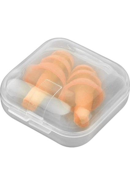 Sarı Stil Oft Köpük Kulak Tıkaçları Ses Yalıtımı Kulak Koruma Kulak Tıkaçları Gürültü Önleyici Seyahat Için Uyku Tıkaçları Silikon Kutu Boyutu 28*11MM (Yurt Dışından)