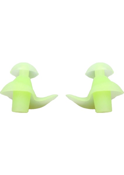 Yeşil Stil Profesyonel Su Geçirmez Yumuşak Anti-Gürültü Silikon Yüzme Yüzücüler Için Kulak Tıkaçları Dalış Su Sporları Yüzme Aksesuarları (Yurt Dışından)