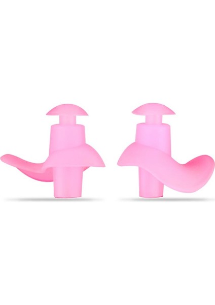 Pembe Stil Yeni Tip Kulak Tıkaçları Silikon Toza ve Suya Dayanıklı Yüzme Çevre Dostu Kulak Tıkaçları Su Sporları Dalış Ekipmanları (Yurt Dışından) fiyatları