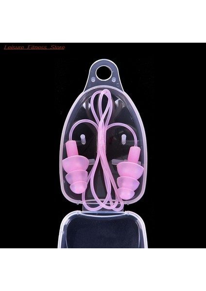 Pembe Stil Licone Yüzme Kulak Tıkaçları Evrensel Yumuşak Kulak Tıkaçları Havuz Aksesuarları Su Sporları Yüzme Kulak Tıkacı 8 Renk (Yurt Dışından)