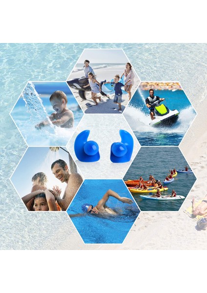 Siyah Stil Et Silikon Yüzme Kulak Tıkaçları Duş Banyo Plaj Yüzme Dalış Sörf Için Su Geçirmez Koruyucu (Yurt Dışından) modelleri