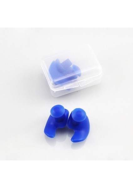 Mavi Stil 1 Çift Yumuşak Yüzme Kulak Tıkaçları Silikon Su Geçirmez Toz Geçirmez Kulak Tıkaçları Dalış Su Sporları Yüzmek Anti-Gürültü Yüzme Aksesuarları (Yurt Dışından)