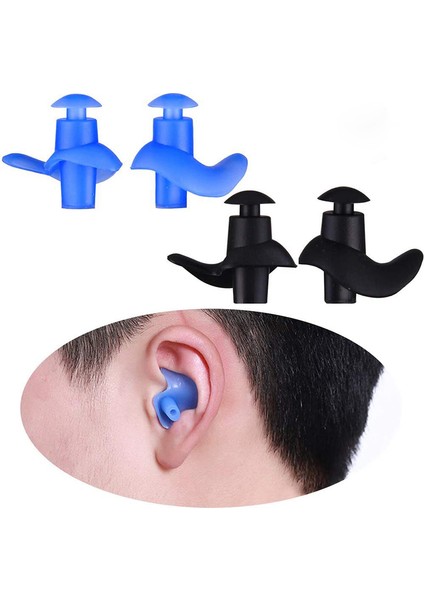 2 Çift Pembe Earplugs Stili 1 Çift Yüzme Kulak Tıkaçları Yüzme Duş Sörf Su Sporları Için Profesyonel Su Geçirmez Yeniden Kullanılabilir Silikon Kulak Tıkaçları (Yurt Dışından) fiyatları