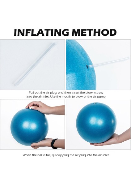 Mor Tarzı 25CM Spor Yoga Topları Bola Pilates Fitness Salonu Denge Fitball Egzersiz Pilates Egzersiz Masaj Topu (Yurt Dışından) fırsatları