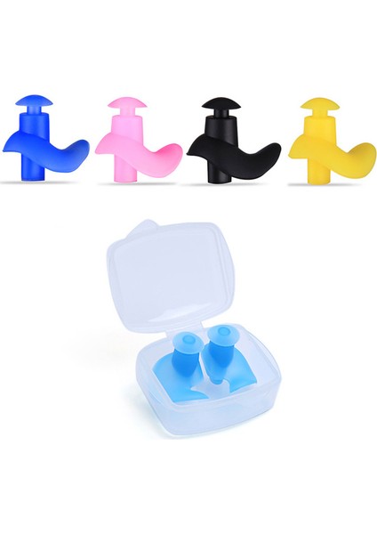 D Stili 1 Çift Yumuşak Kulak Tıkaçları Çevresel Silikon Su Geçirmez Toz Geçirmez Kulak Tıkaçları Dalış Su Sporları Yüzme Aksesuarları (Yurt Dışından) modelleri