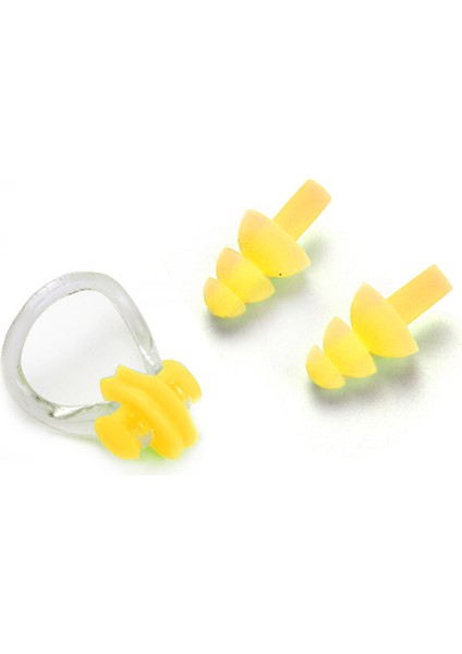 No.1 Tarzı Silikon Yüzme Burun Klipsi Kulak Tıkaçları Unisex Yumuşak Kulak Tıkaçları Seti Sörf Dalış Yüzme Havuzu Aksesuarları Su Geçirmez (Yurt Dışından)