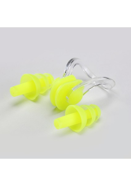 No.1 Tarzı Silikon Yüzme Burun Klipsi Kulak Tıkaçları Unisex Yumuşak Kulak Tıkaçları Seti Sörf Dalış Yüzme Havuzu Aksesuarları Su Geçirmez (Yurt Dışından) fırsatları