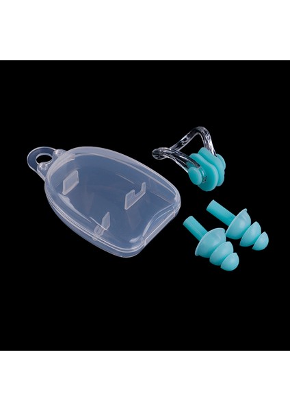 N9 Stili Yüksek Li Su Geçirmez Yumuşak Silikon Yüzme Seti Burun Klipsi + Kulak Tıkaçları Kutulu Kulak Tıkaçları Su Sporları Dalış Yüzme Koruması (Yurt Dışından) fırsatları