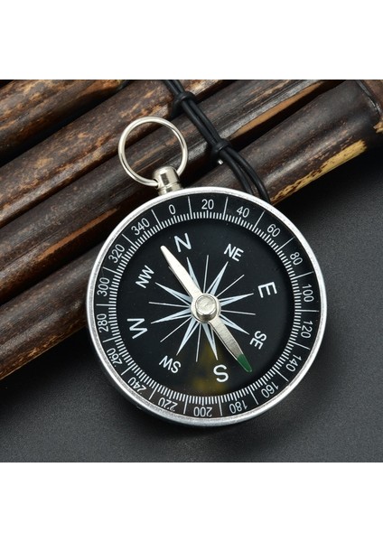 Alüminyum Siyah Stil Yeni Taşınabilir Mini Hassas Pusula Kamp Yürüyüşü Için Pratik Rehber Kuzey Navigasyon Hayatta Kalma Düğmesi Tasarım Pusula (Yurt Dışından) modelleri