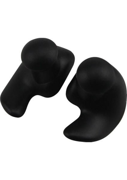 Siyah Stil Sıcak Satış Kulak Tıkaçları Çok Fonksiyonlu 1 Çift Su Geçirmez Yumuşak Kulak Tıkaçları Silikon Taşınabilir Kulak Tıkaçları Yüzme Aksesuarları (Yurt Dışından)